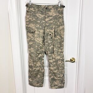 Army Combat Aircrew Flight Suit Camo Cargo Pants BDU Medium Short